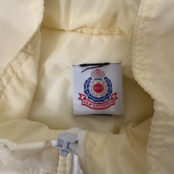 Rare Vintage Tommy Hilfiger Sports Big Puffer Cream Nylon Winter Size 16 Jacket - Picture 10 of 11